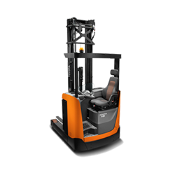 Sit-Down Reach Truck / Montacargas de alcance sentado